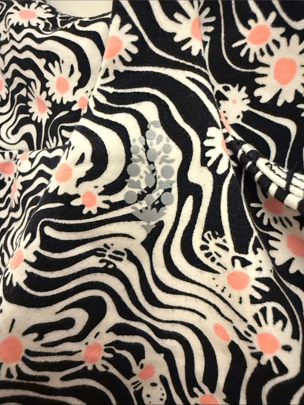 FP Movement by Free People Black, White & Coral Floral Wave Tank - Picture 5 of 5